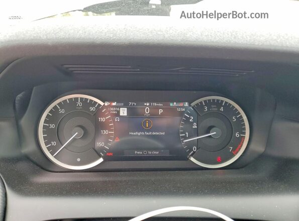 SALCL2FX7PH333935 2023 LAND ROVER DISCOVERY Gray Widok zestawu wskaźników