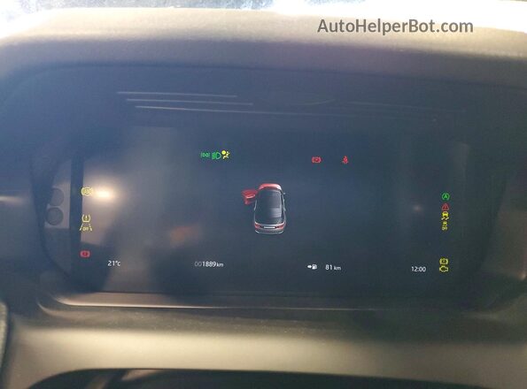 SALCL2FX8RH350908 2024 LAND ROVER DISCOVERY Black Вид щитка приладів