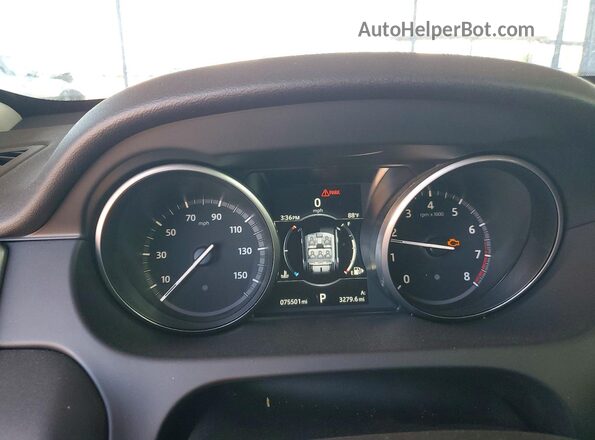 SALCP2BG0HH705594 2017 LAND ROVER DISCOVERY White Widok zestawu wskaźników