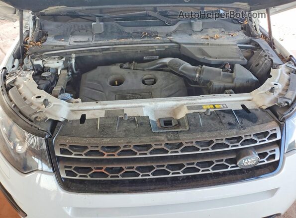 SALCP2BG0HH705594 2017 LAND ROVER DISCOVERY White Widok komory silnika