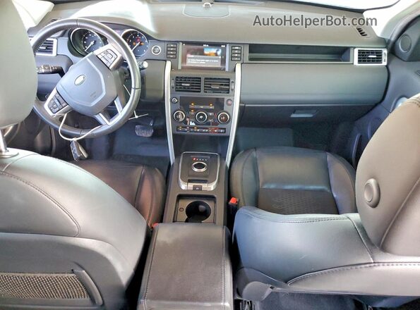 SALCP2BG0HH705594 2017 LAND ROVER DISCOVERY White Widok deski rozdzielczej
