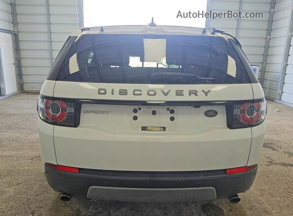 SALCP2BG1GH589031 2016 LAND ROVER DISCOVERY White უკანა ხედი