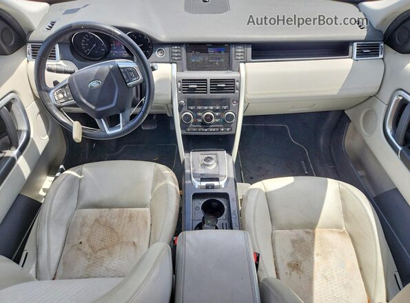 SALCP2BG5GH620961 2016 LAND ROVER DISCOVERY White Առջևի վահանակի տեսք