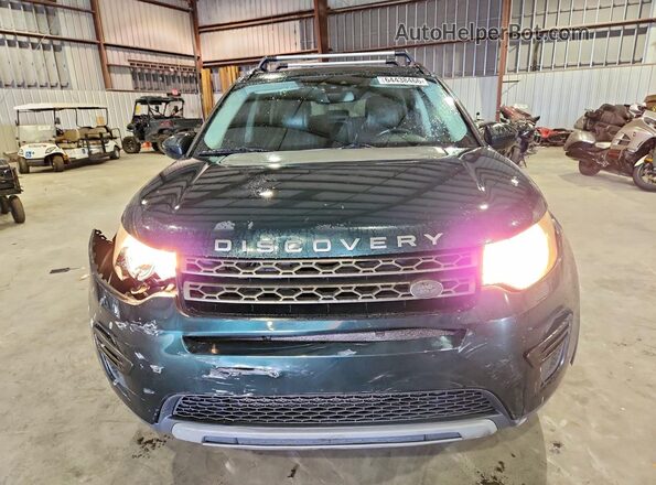 SALCP2BG7GH561718 2016 LAND ROVER DISCOVERY Green Widok z przodu