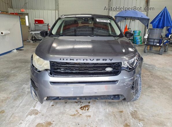 SALCP2FX1KH809321 2019 LAND ROVER DISCOVERY Gray Widok z przodu