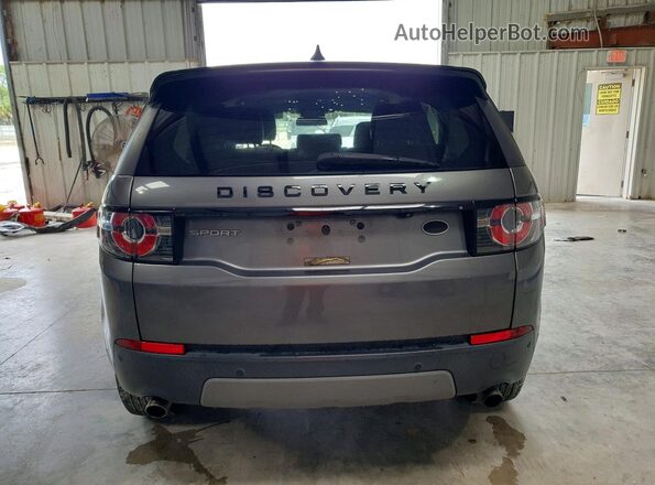 SALCP2FX1KH809321 2019 LAND ROVER DISCOVERY Gray Widok z tyłu
