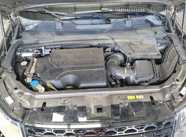 SALCP2FX1KH809321 2019 LAND ROVER DISCOVERY Gray Widok komory silnika