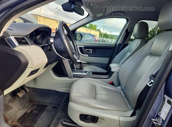 SALCP2RX6JH745156 2018 LAND ROVER DISCOVERY Синий Вид салона спереди