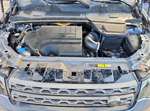 SALCP2RX6JH745156 2018 LAND ROVER DISCOVERY Синий Вид подкапотного пространства