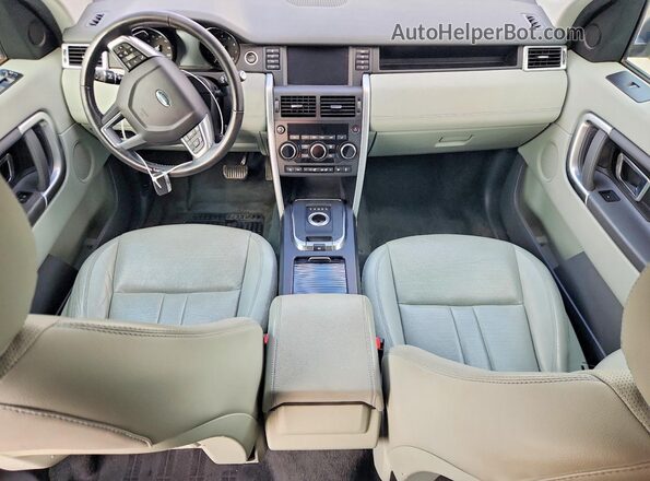 SALCP2RX6JH745156 2018 LAND ROVER DISCOVERY Синий Вид панели приборов