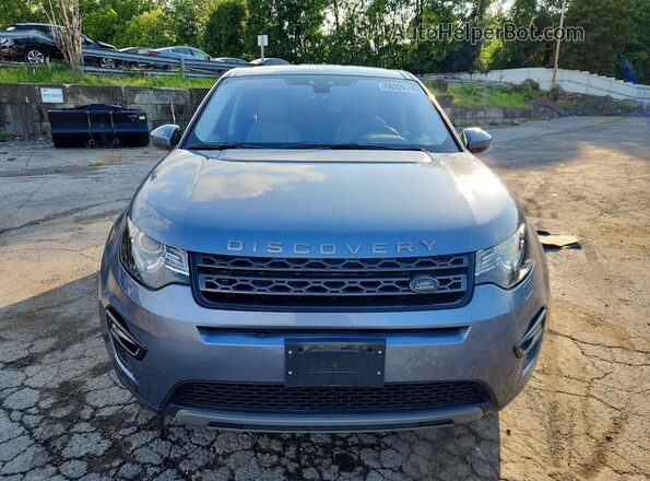 SALCP2RX6JH745156 2018 LAND ROVER DISCOVERY Синий Вид спереди