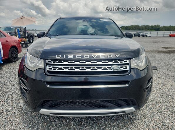 SALCR2BG5GH548699 2016 LAND ROVER DISCOVERY Black Front view