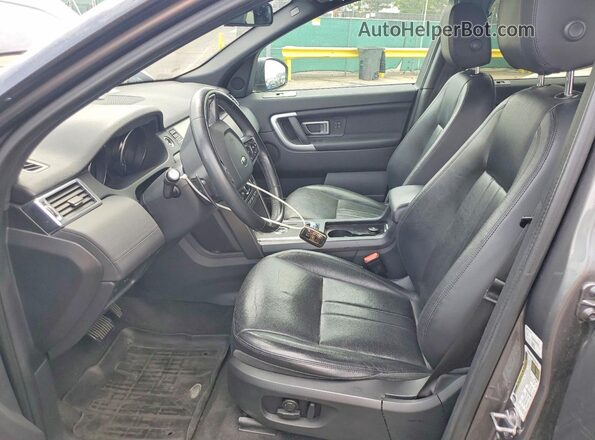 SALCR2FX3KH818046 2019 LAND ROVER DISCOVERY Серый Вид салона спереди
