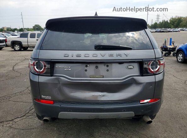SALCR2FX3KH818046 2019 LAND ROVER DISCOVERY Серый Вид сзади