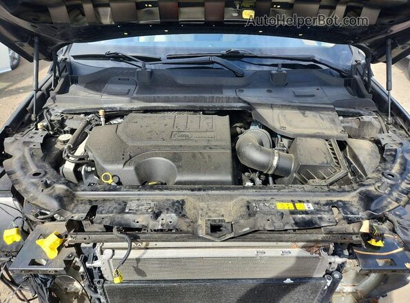 SALCR2FX6KH786015 2019 LAND ROVER DISCOVERY Black Widok komory silnika