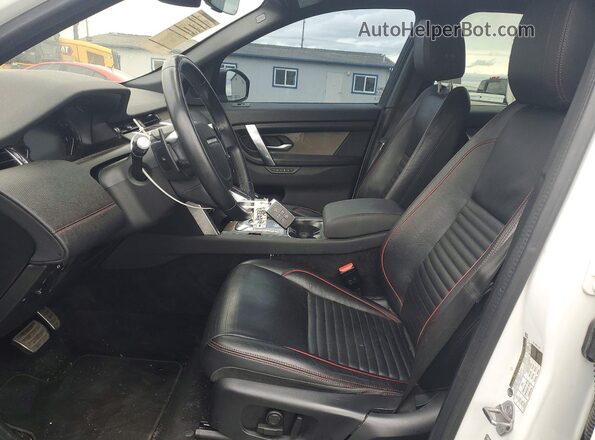 SALCT2FX9LH844234 2020 LAND ROVER DISCOVERY White წინა სალონის ხედი