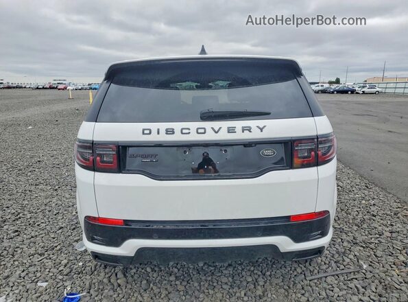SALCT2FX9LH844234 2020 LAND ROVER DISCOVERY White უკანა ხედი