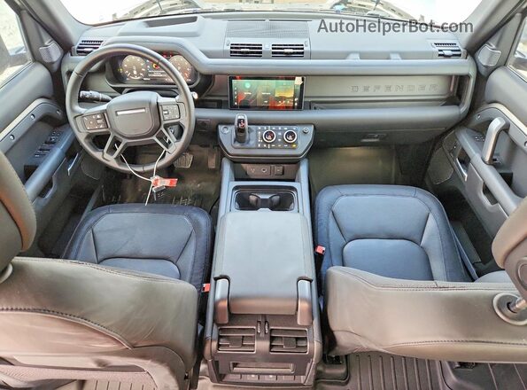 SALE27EU0R2318764 2024 LAND ROVER DEFENDER Gray Առջևի վահանակի տեսք