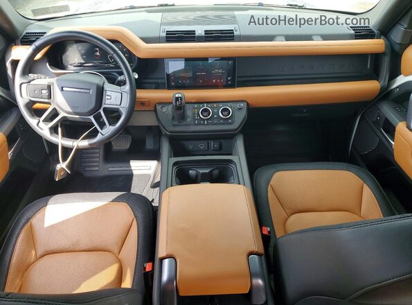 SALE2EEU0P2141442 2023 LAND ROVER DEFENDER White Widok deski rozdzielczej