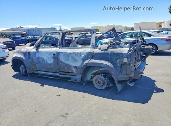 SALEWEEE7P2198718 2023 LAND ROVER DEFENDER Black Հետևի ձախ