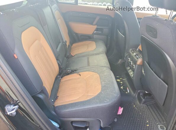 SALEXERU3M2062077 2021 LAND ROVER DEFENDER Black Вид задньої частини салону