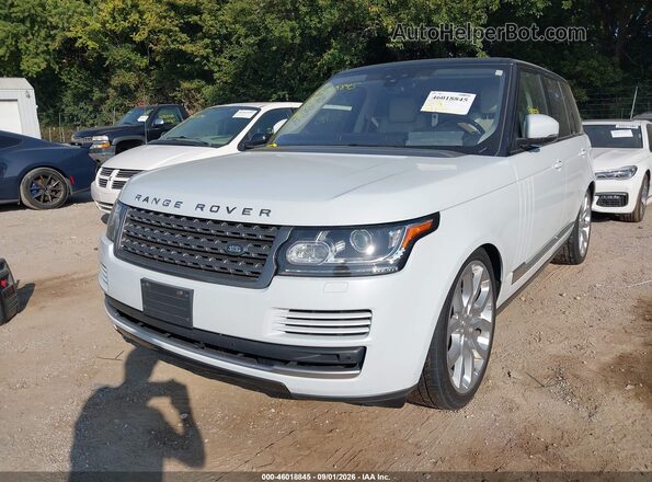 SALGR2FV5HA359071 2017 LAND ROVER RANGE ROVER White Вид спереду