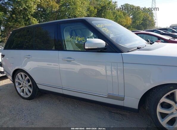 SALGR2FV5HA359071 2017 LAND ROVER RANGE ROVER White Вид задньої частини салону