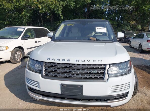 SALGR2FV5HA359071 2017 LAND ROVER RANGE ROVER White Вид щитка приладів