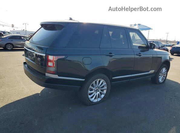 SALGR2KF1GA312830 2016 LAND ROVER RANGE Black უკანა მარჯვენა