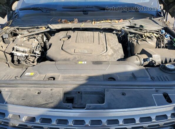 SALGR2KF1GA312830 2016 LAND ROVER RANGE Black ძრავის განყოფილების ხედი