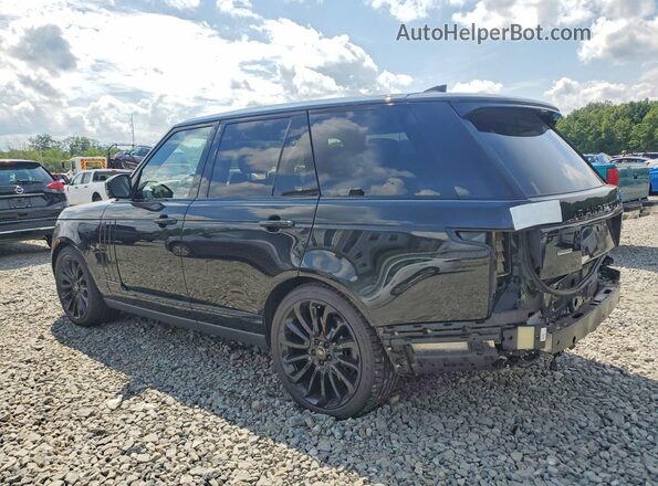 SALGS2FE6HA368026 2017 LAND ROVER RANGE Black Tył lewy