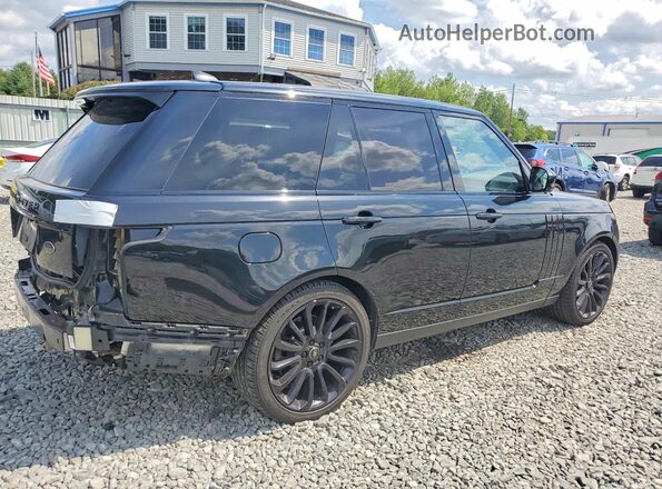 SALGS2FE6HA368026 2017 LAND ROVER RANGE Black Tył prawy