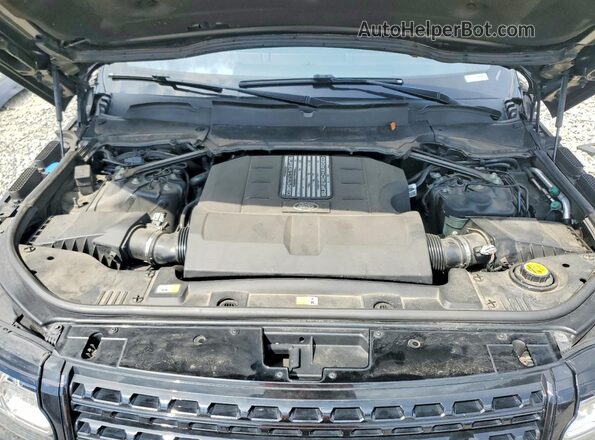 SALGS2FE6HA368026 2017 LAND ROVER RANGE Black Widok komory silnika