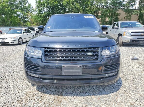 SALGS2FE6HA368026 2017 LAND ROVER RANGE Black Widok z przodu