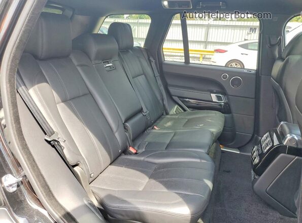 SALGS2FE6HA368026 2017 LAND ROVER RANGE Black Widok wnętrza z tyłu