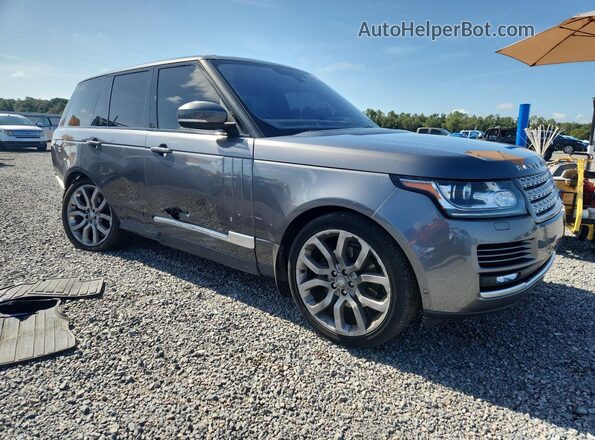 SALGS2KF1GA276173 2016 LAND ROVER RANGE Gray Առջևի աջ