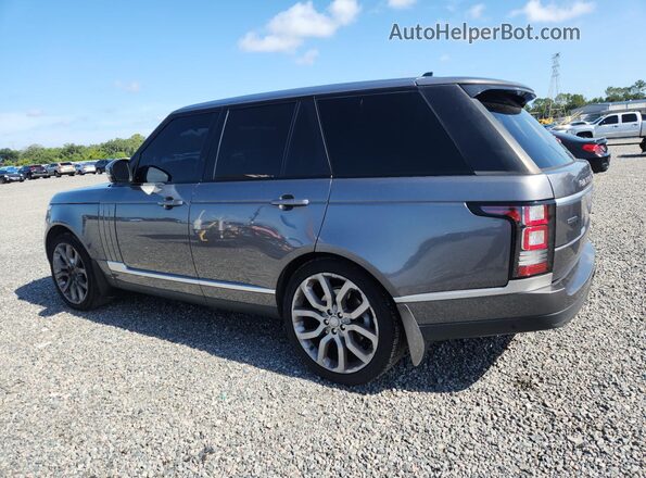 SALGS2KF1GA276173 2016 LAND ROVER RANGE Gray Հետևի ձախ