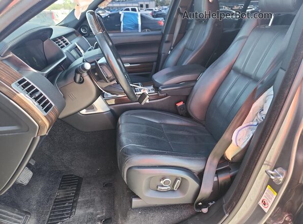 SALGS2KF1GA276173 2016 LAND ROVER RANGE Gray Սալոնի դիմացի տեսք