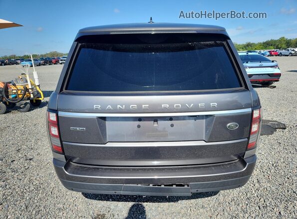 SALGS2KF1GA276173 2016 LAND ROVER RANGE Gray Հետևի տեսք