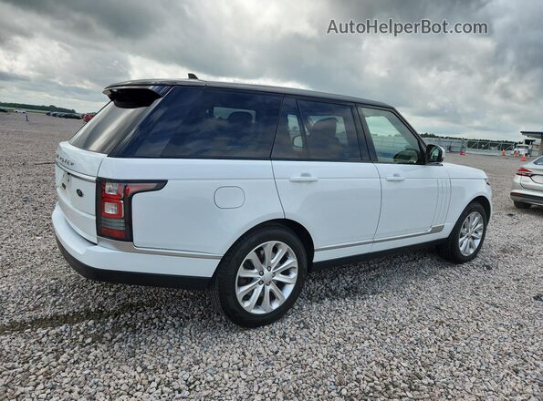 SALGS2PF5GA291641 2016 LAND ROVER RANGE White Rear right