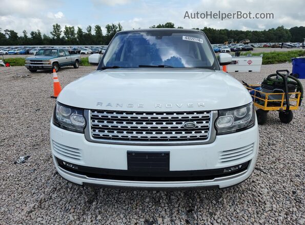 SALGS2PF5GA291641 2016 LAND ROVER RANGE White Front view