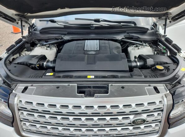SALGS2PF5GA291641 2016 LAND ROVER RANGE White Engine compartment view