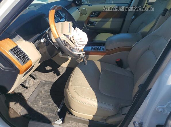 SALGS2RE4KA547751 2019 LAND ROVER RANGE White Սալոնի դիմացի տեսք