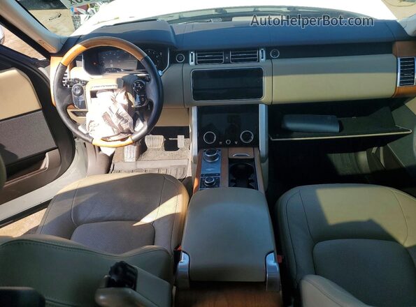 SALGS2RE4KA547751 2019 LAND ROVER RANGE White Առջևի վահանակի տեսք