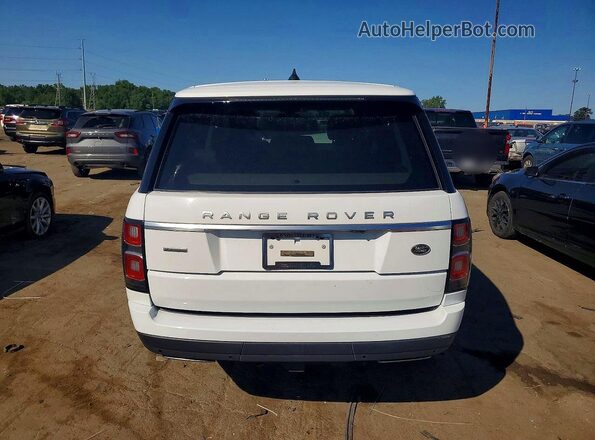 SALGS2RE4KA547751 2019 LAND ROVER RANGE White Հետևի տեսք