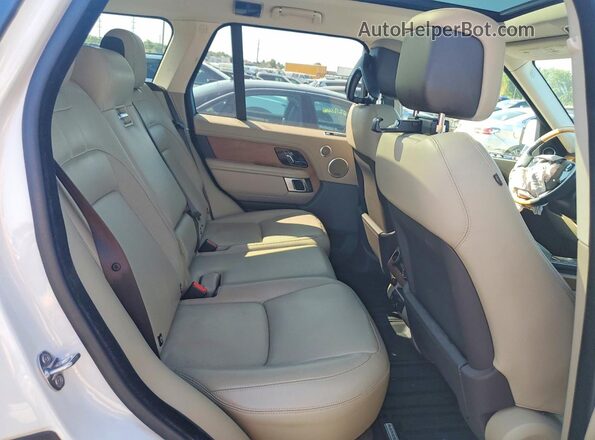 SALGS2RE4KA547751 2019 LAND ROVER RANGE White Սալոնի հետևի տեսք