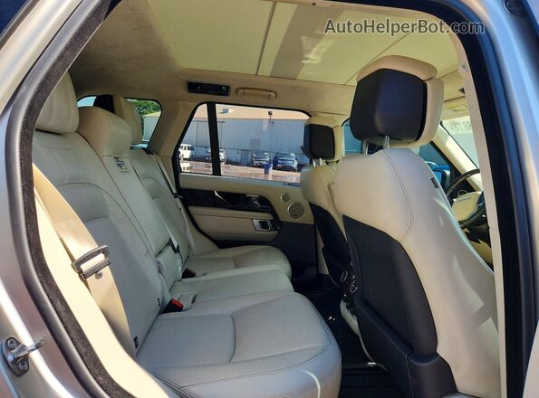 SALGS2RE5JA509055 2018 LAND ROVER RANGE Silver Вид задніх сидінь
