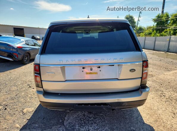 SALGS2RE5JA509055 2018 LAND ROVER RANGE Silver Вид ззаду