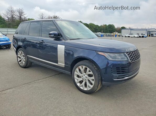 SALGS2RU1MA433619 2021 LAND ROVER RANGE Blue Delantero derecho