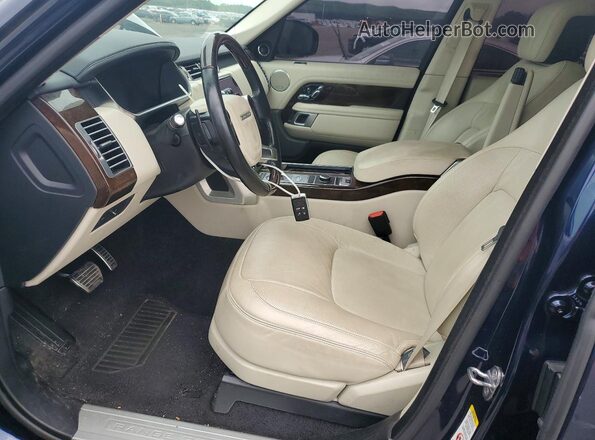 SALGS2RU1MA433619 2021 LAND ROVER RANGE Blue Vista interior delantera